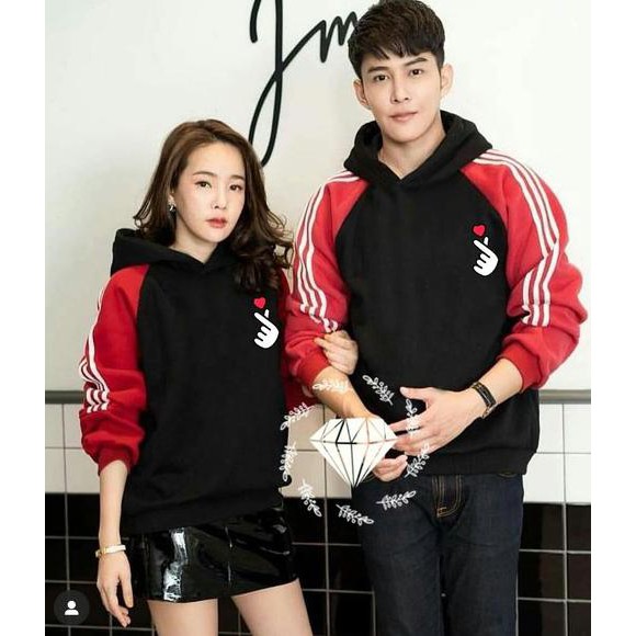 ready tiga warna baju couple kapel cople sweater switer hoodie cowok cewek
