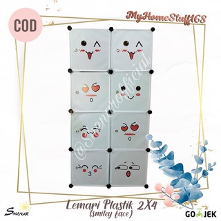 LEMARI PLASTIK LEMARI PORTABLE BONGKAR PASANG 2x4 LEMARI PLASTIK LEMARI PORTABLE BONGKAR PASANG 2x4