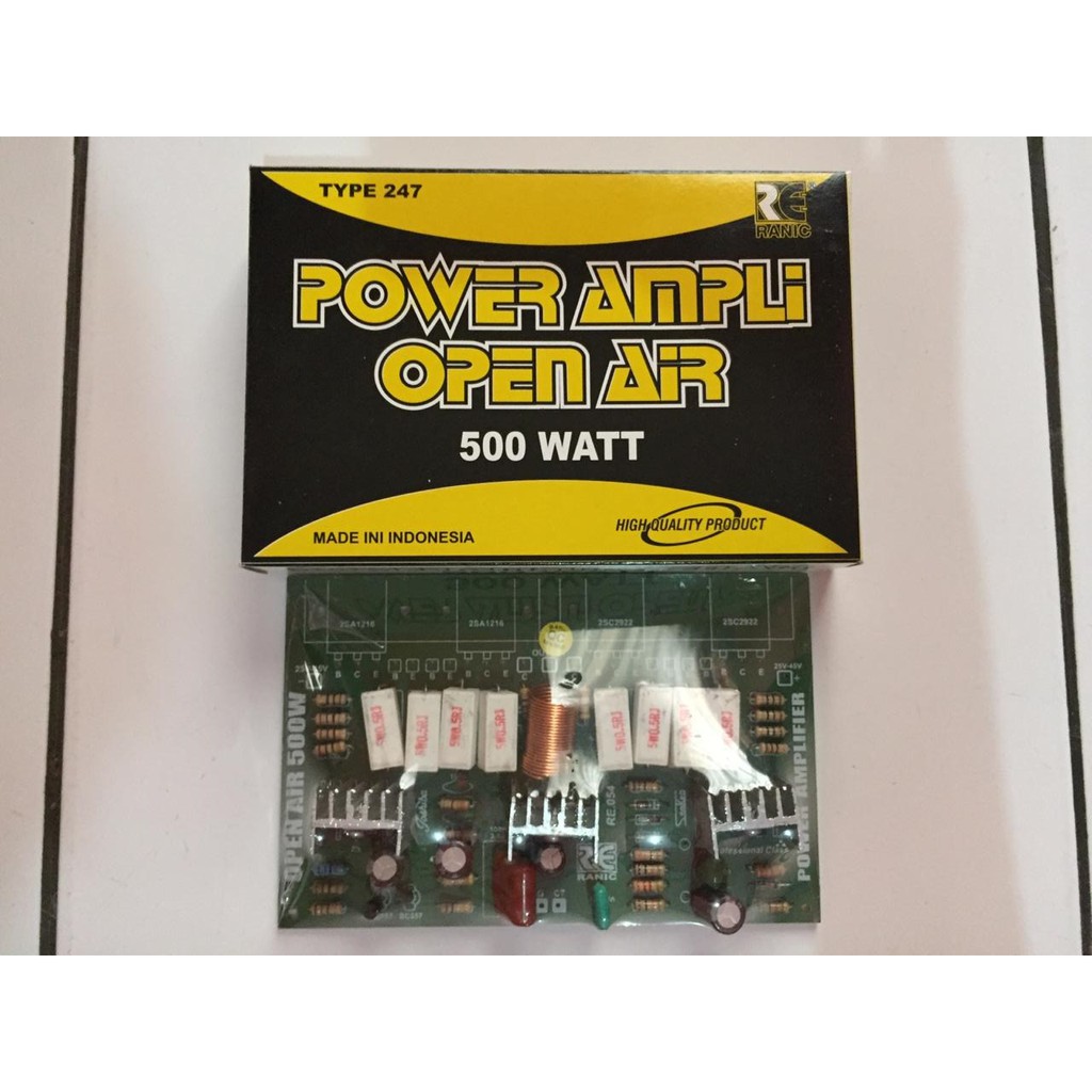 KIT DRIVER POWER AMPLIFIER OPEN AIR 500W