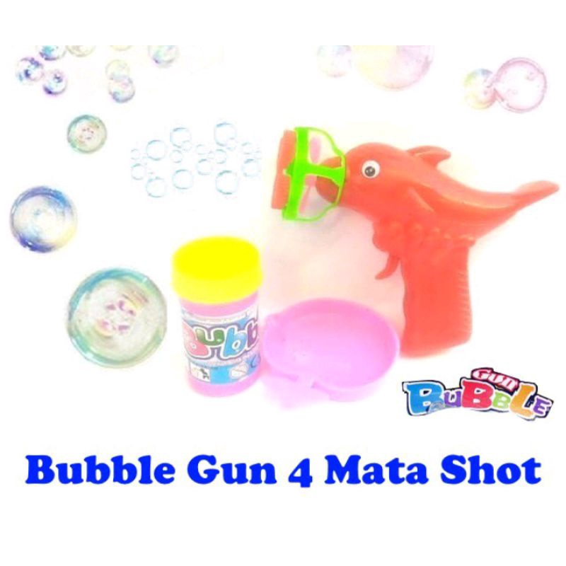 Bubble Gun Mainan Anak Tembakan Gelembung Balon Sabun