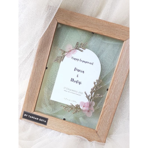 Aulia Frame 2D (pressed flowers) bytanganokta