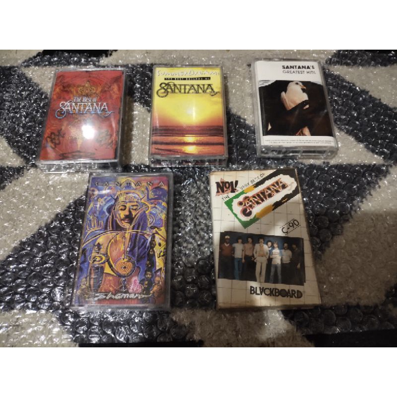 kaset pita santana / 5 pcs kaset / bundling