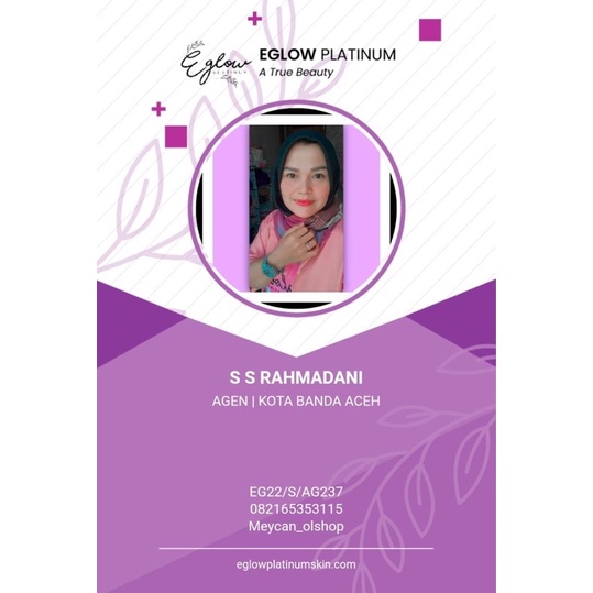 Eglow platinum kemasan baru