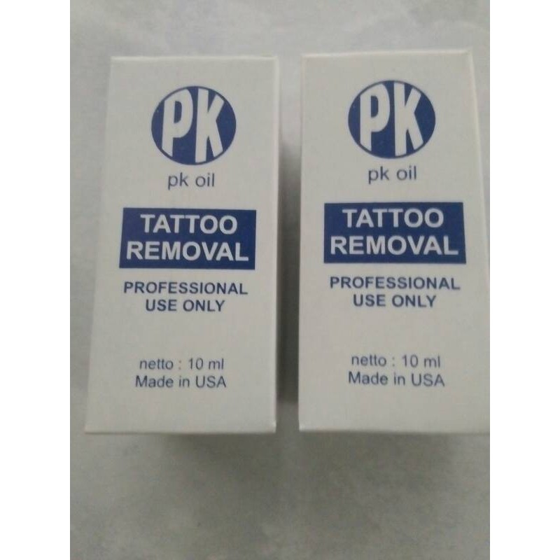 OBAT PENGFHILANG TATTO TATO PERMANEN PK OIL CEPAT AMAN