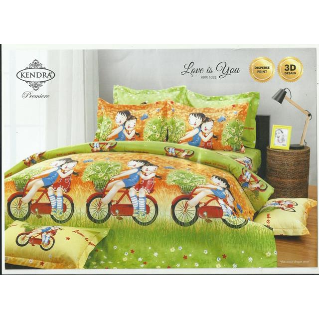 Sprei Kendra Rumbai 180x200