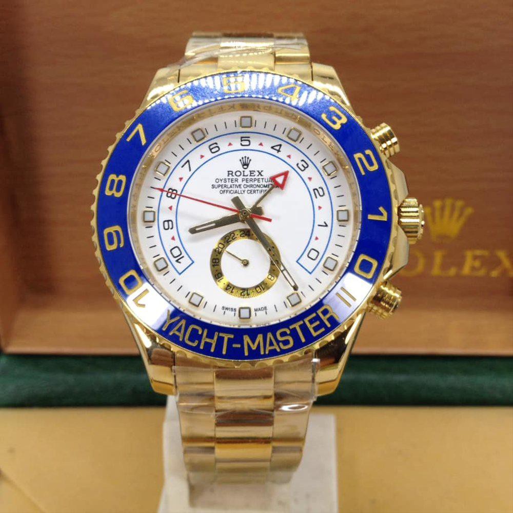 ROLEX YACHT MASTER II SAPPHIRE RING CERAMIC 44MM PREMIUM