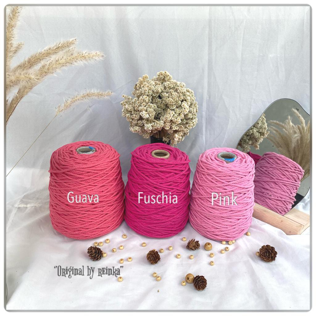 Tali macrame warna 4mm 1KG an PART 1