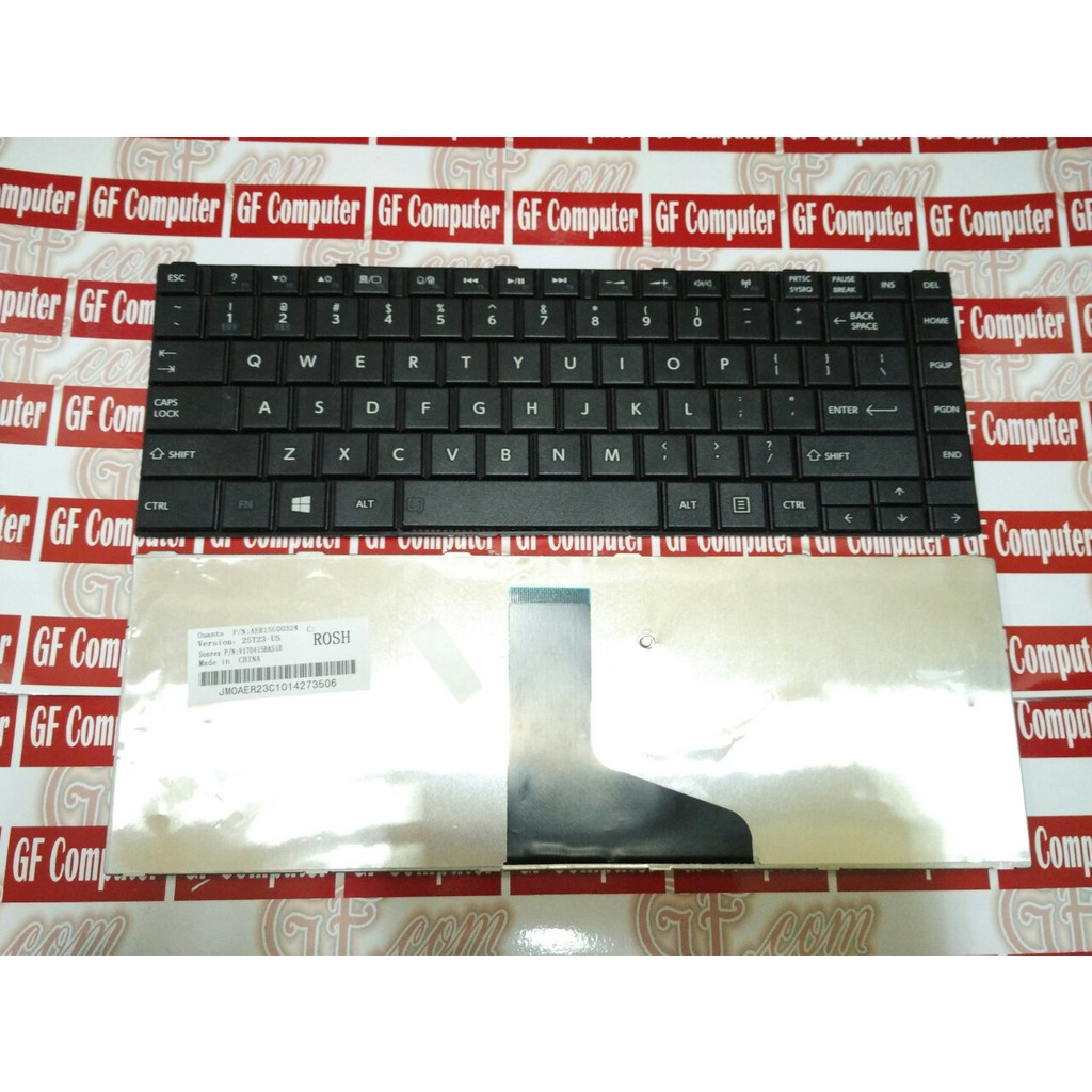 Keyboard Laptop Toshiba Satellite C800, C800D, C805, C840, L800, L805, L830, M800, M805 Series