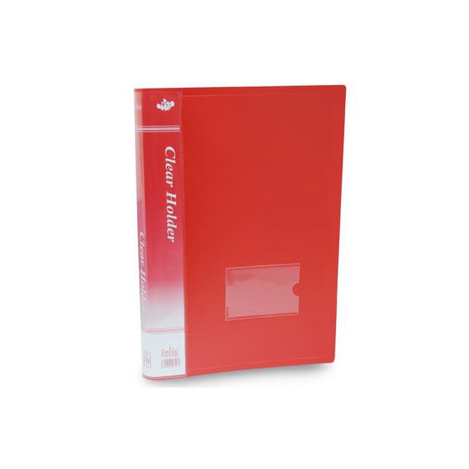 

Termurah Felix Clear Holder Folio Isi 20 Lembar - Merah Offic