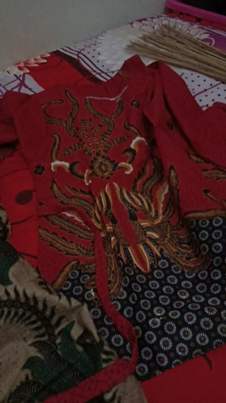 Baju Batik Wanita Modern Monalisa Genes M,l,xl Asli Pekalongan