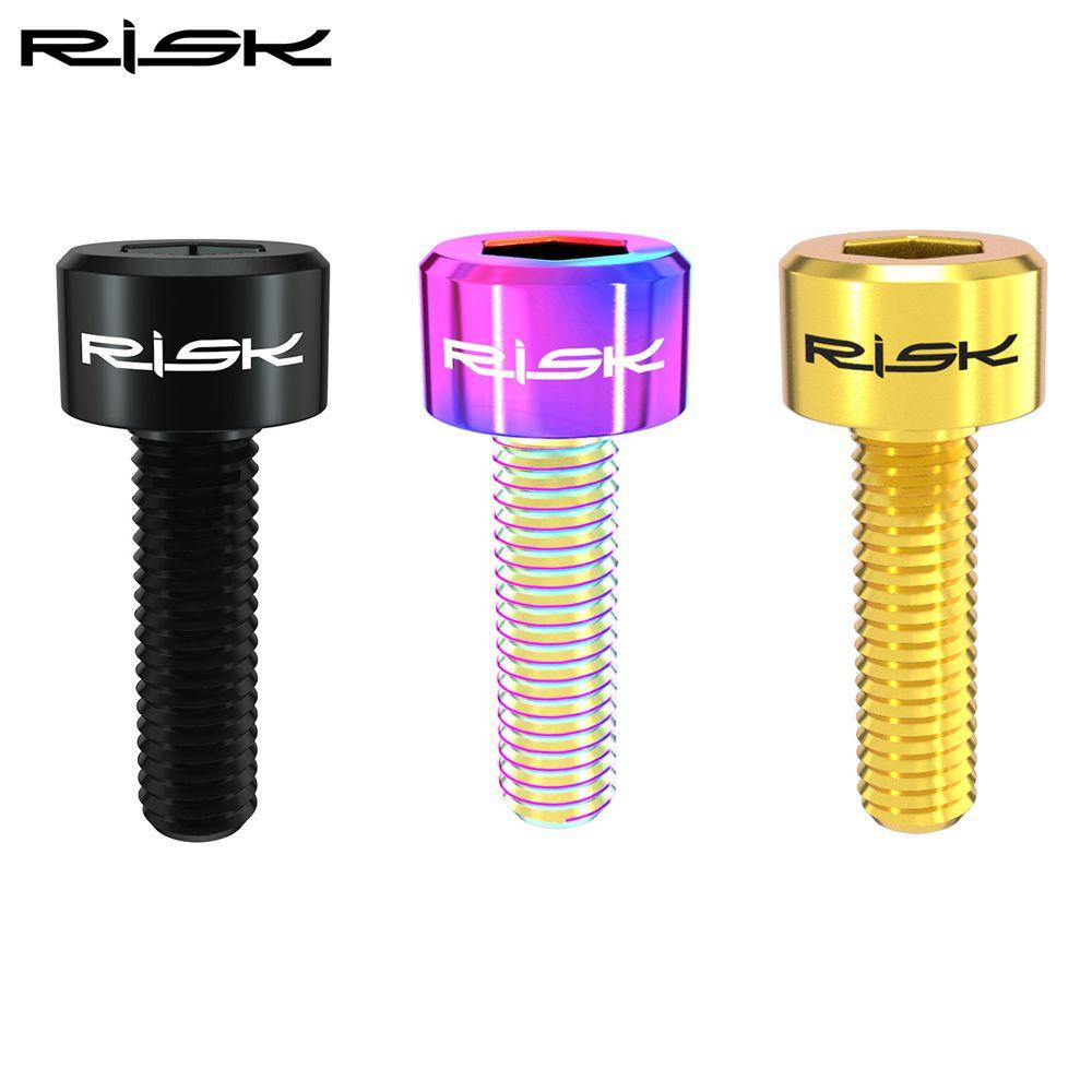 R-FLOWER 6pcs Sekrup Batang Ultralight Aksesoris Sepeda MTB Steering Dengan Washer