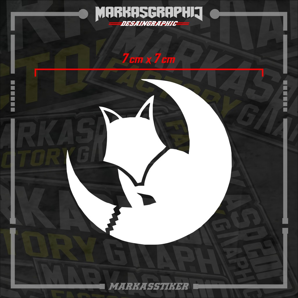 

STIKER WHITEFOX PROJECT LOGO