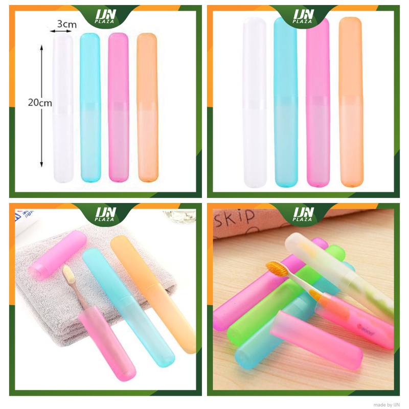 ❤ IJN ❤ TEMPAT SIKAT GIGI TRAVEL LUCU / TEMPAT SIKAT GIGI POLOS WARNA