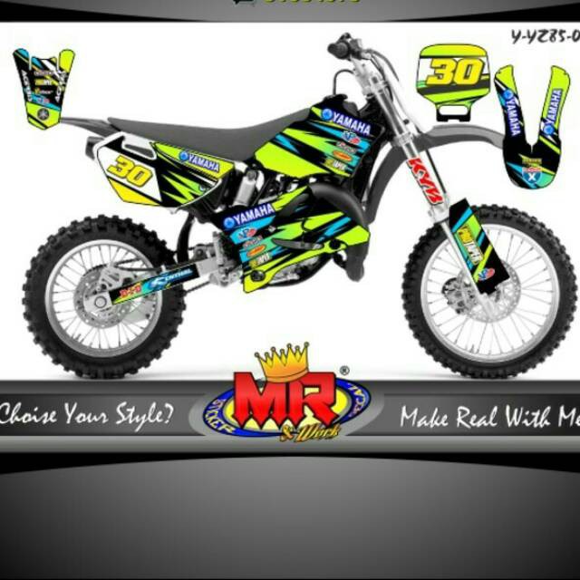 Decal Premium Yamaha YZ 85 old lama Stiker Sticker striping YZ85 03 spec A