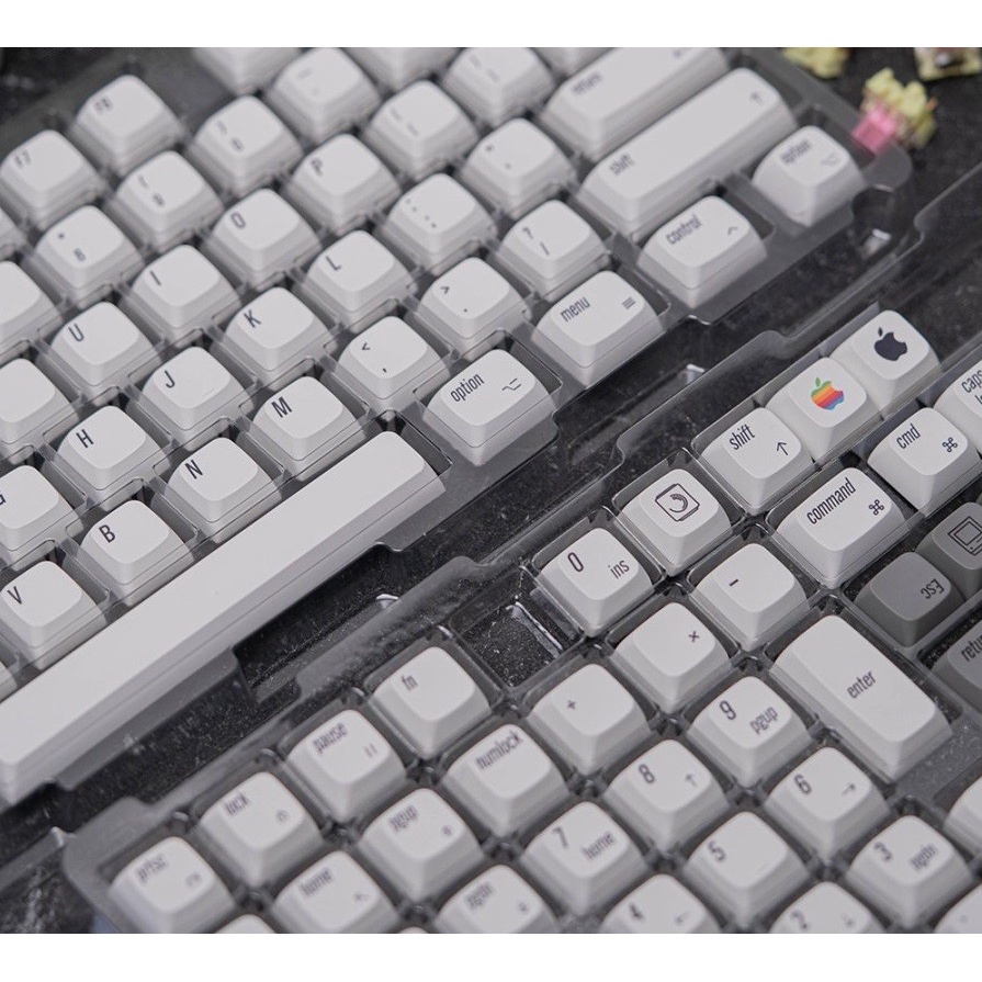 Yiqi Apple Wind Design PBT Dye-sub Keycaps 127 set XDA Profile