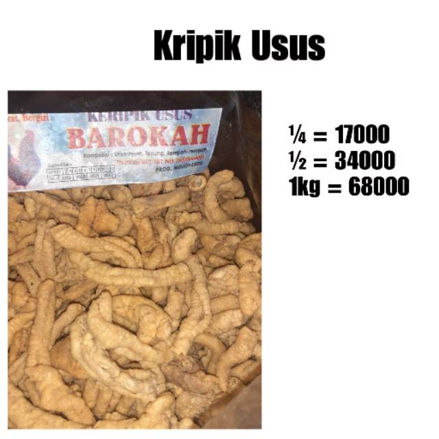 

Kripik Usus