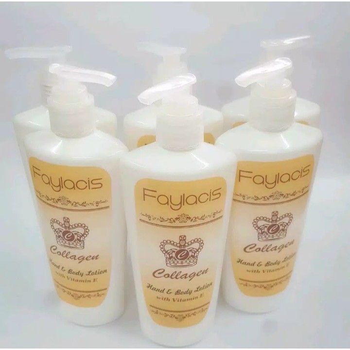 Handbody Faylacis Collagen - Lotion Faylacis Collagen White Vitamin E 250ml