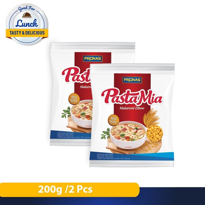 

Da2011F (Special Sale) Pronas Pastamia Macaroni Elbow 200 G Bundling 2 Pcs Ffa2D01A1