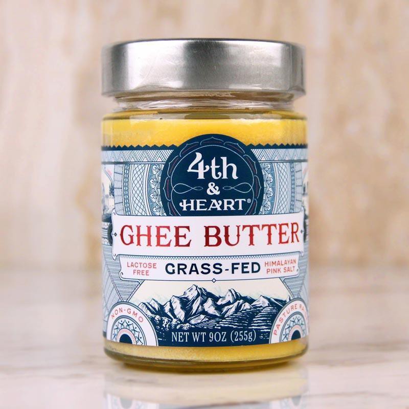 

4th and Heart Ghee Butter Grass-Fed (Himalayan Pink Salt) 255gram