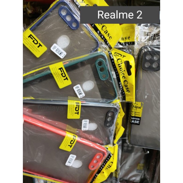 Case Aero My Choice Realme 2 Silikon Dove Pelindung Camera