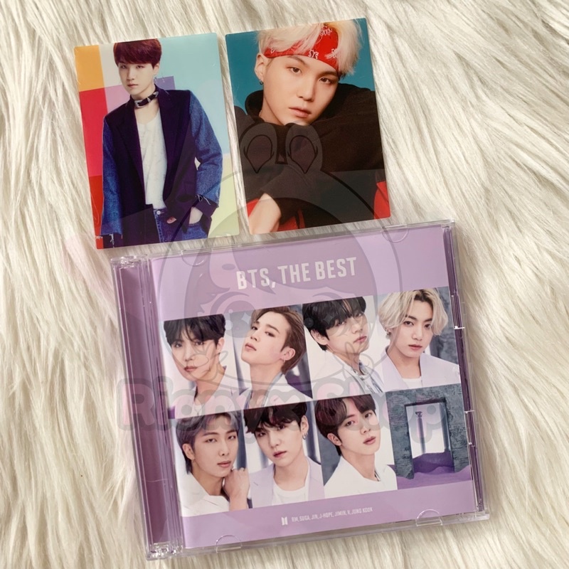 BTS THE BEST JAPAN ALBUM - REGULER UMJ YOONGI JIN PHOTOCARD