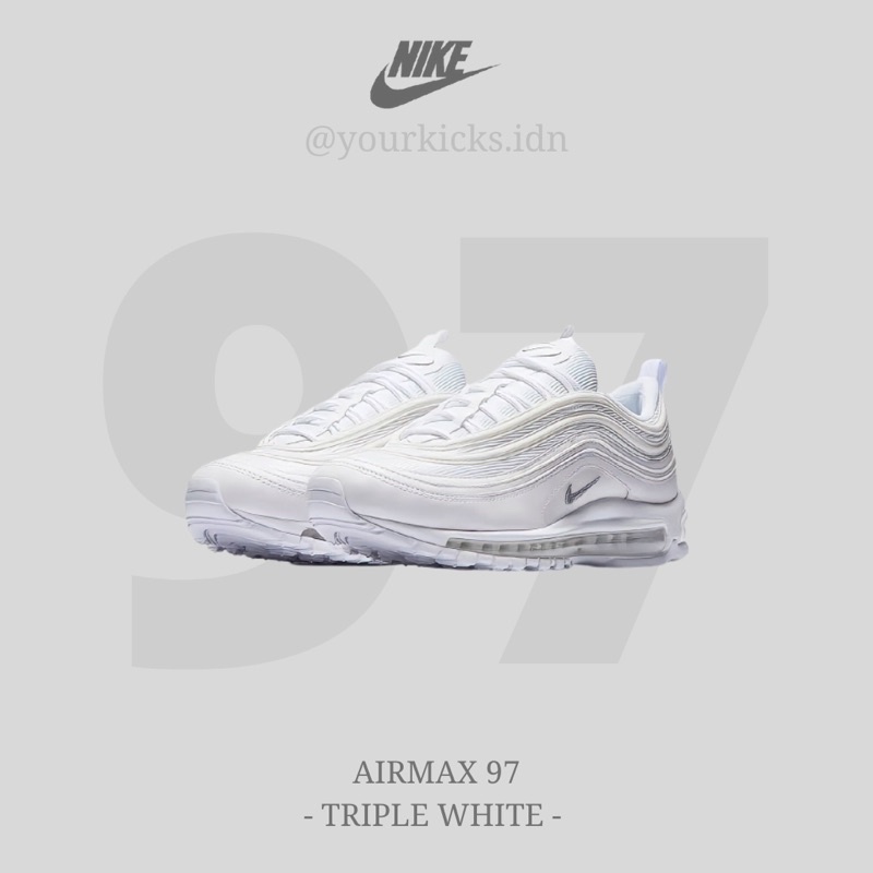 AIRMAX 97 TRIPLE WHITE