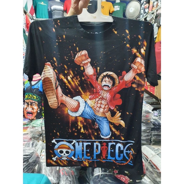 KAOS LUFFY ONE PIECE ANIME