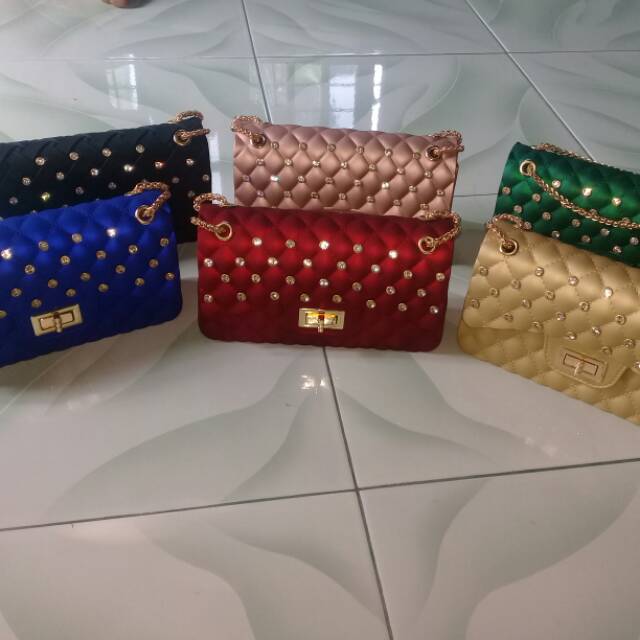 Tas jelly matte diamond classic