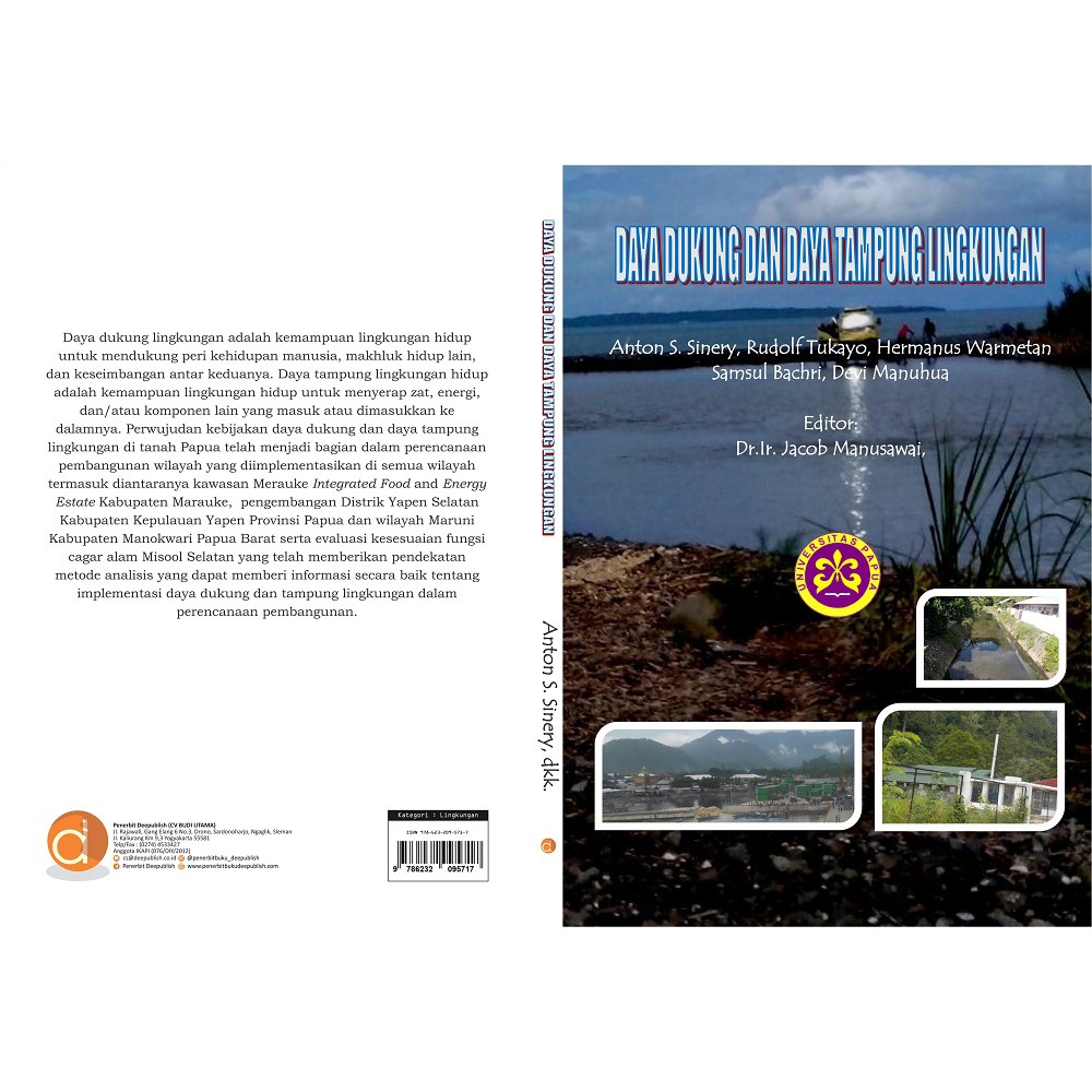 Deepublish - Buku Daya Dukung dan Daya Tampung Lingkungan - BW