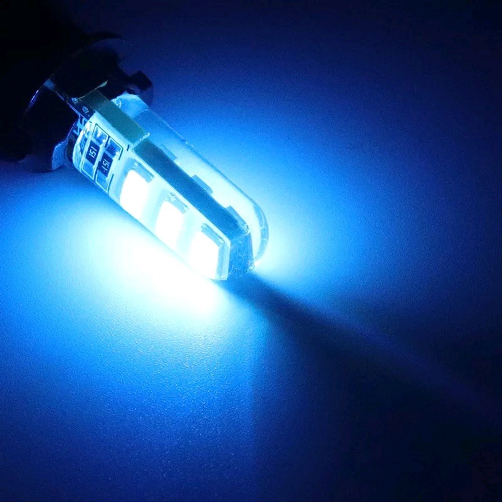LAMPU SENJA MOBIL MOTOR KEDIP BIRU - LAMPU KOTA LED BIRU STROBO PNP DC