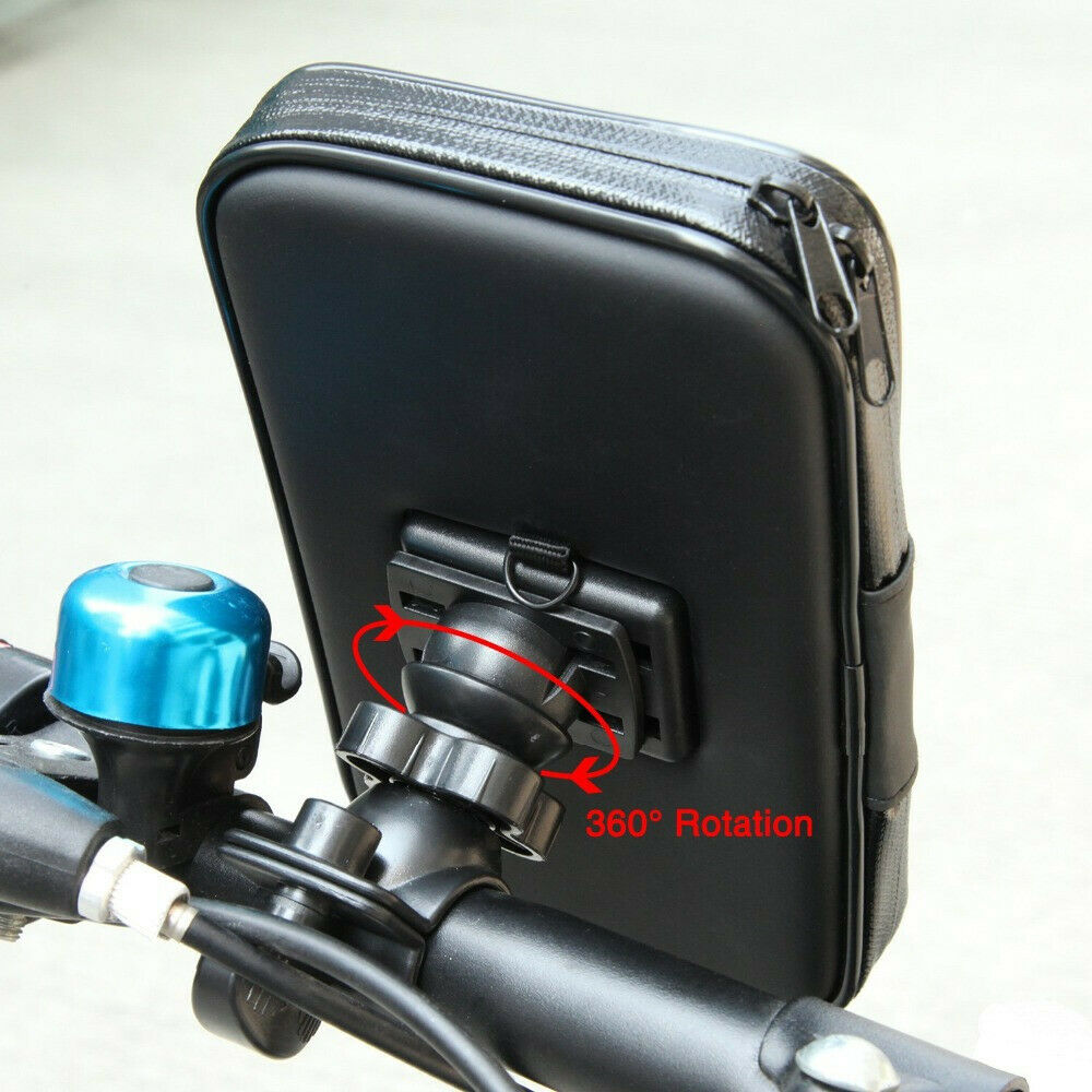 Tas Sepeda Gunung Bersepeda Ponsel Tas Sepeda Tahan Air Tabung Atas Stang Tas Phone Holder Touch Screen Bike Phone Bag