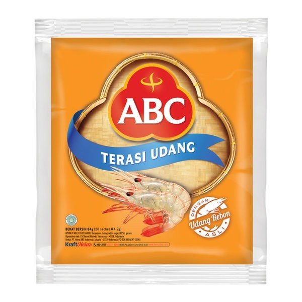 

ABC TERASI UDANG 20 SACHET 84G