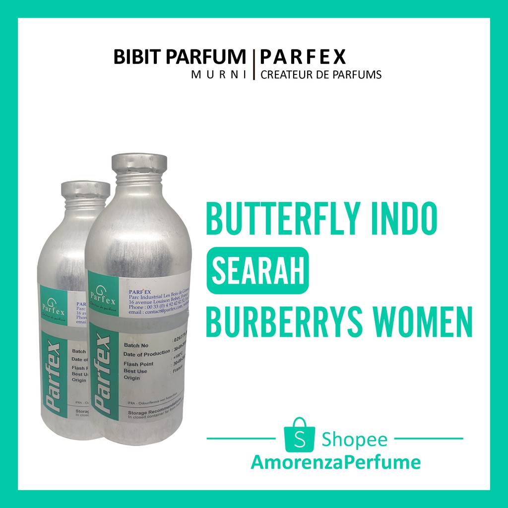 BUTTERFLY INDO BIBIT PARFUM PARFEX 1 LITTER / BIBIT PARFUM TAHAN LAMA / BIBIT PARFUM ORIGINAL