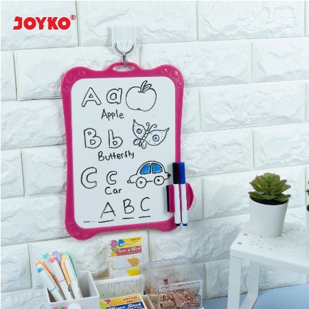 JOYKO PAPAN TULIS SET ( WBS - 170CO ) PAPAN JALAN PUTIH WHITEBOARD SET