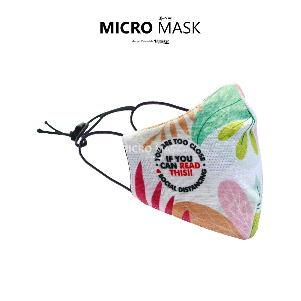 HIJACK MASK - MASKER KAIN PRIA WANITA ANAK ANAK DENGAN PROTEKSI GANDA ANTI-DUSK FACE MEN WOMEN MASK-Lobelia