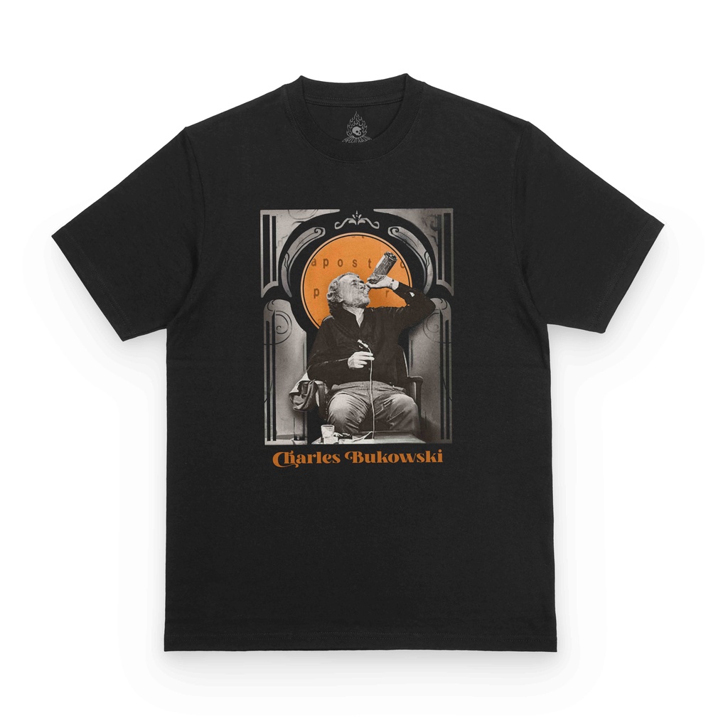 ZUK STORE Tshirt / Kaos - CHARLES BUKOWSKI