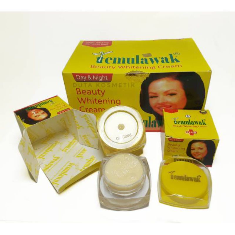 Krim Temulawak kaca asli