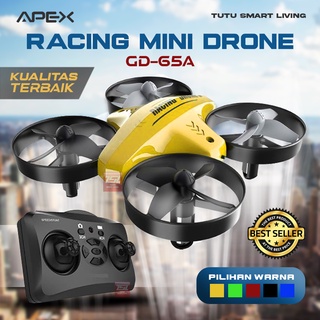 TUTU Ghost DRONE APEX Mini Racing Drone, Quadcopter Drone Headless Mode, Drone Mini - GD65A murah