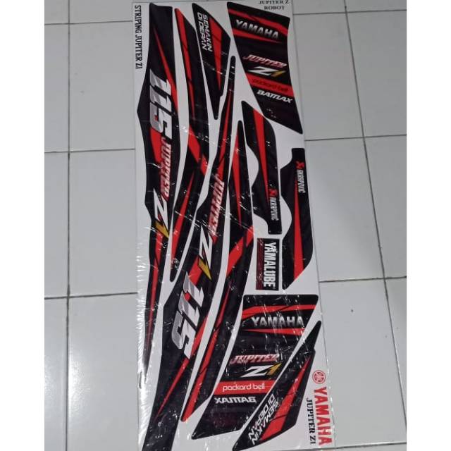 Striping Variasi Jupiter z1 155 PB merah