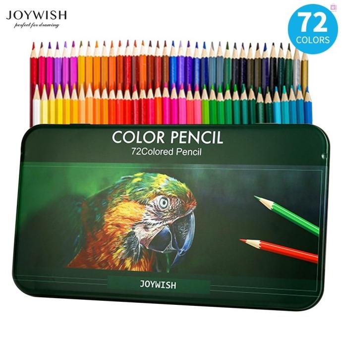 

G & M JOYWISH 12 18 24 36 48 72 PENSIL WARNA CAT MINYAK UNTUK ANAK DSF5456465