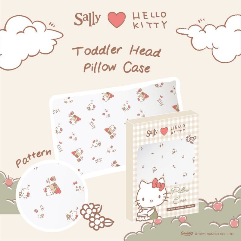 Bamboo Pillow Case Hello Kitty Collection - Friends of Sally