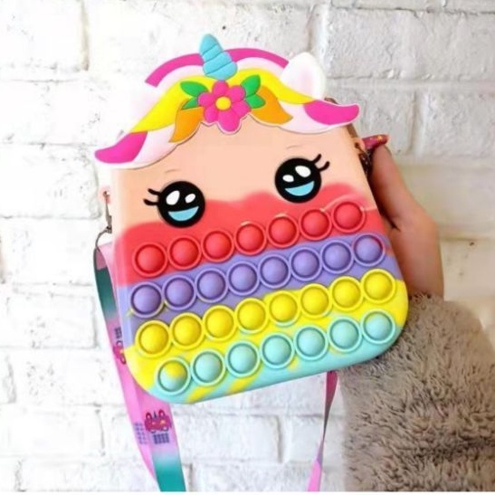 (READY) TAS POP IT RAINBOW DAN PASTEL TAS POP IT MURAH-2