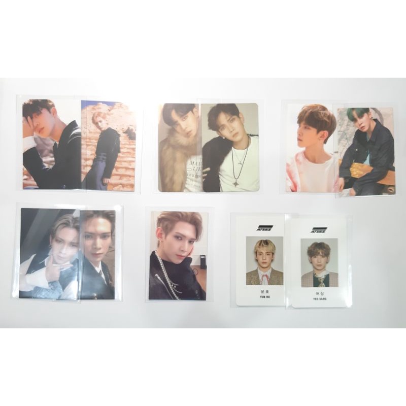 ateez photocard yunho yeosang
