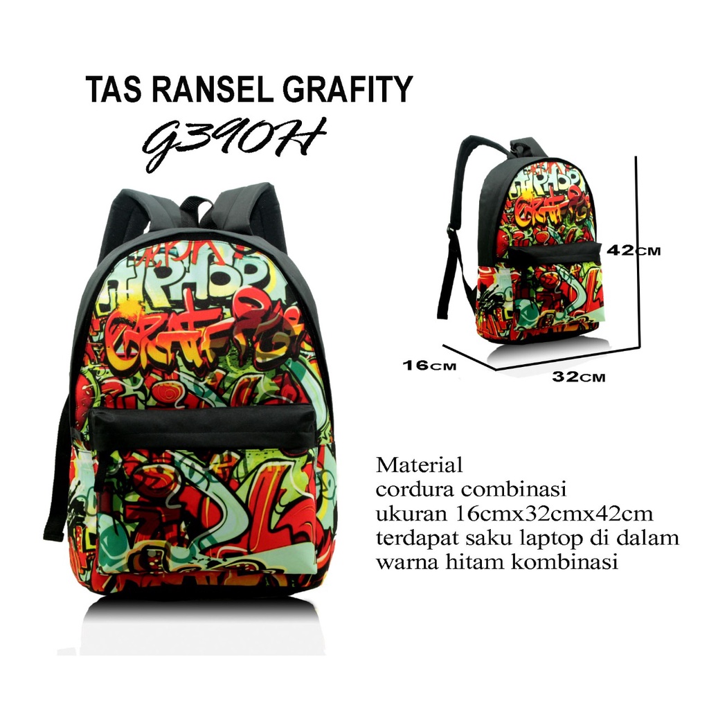 Tas Ransel Pria Tas Sekolah SMP SMA Remaja Backpack Tas Gendong Tas Punggung