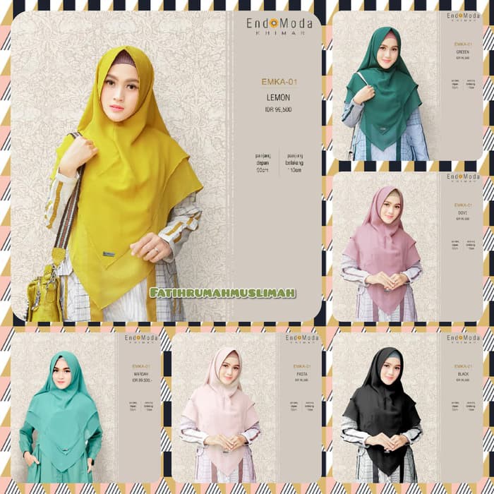 NEW/ENDOMODA EMKA 01/HIJAB ENDOMODA EMKA 01/EMKA 01/HIJAB