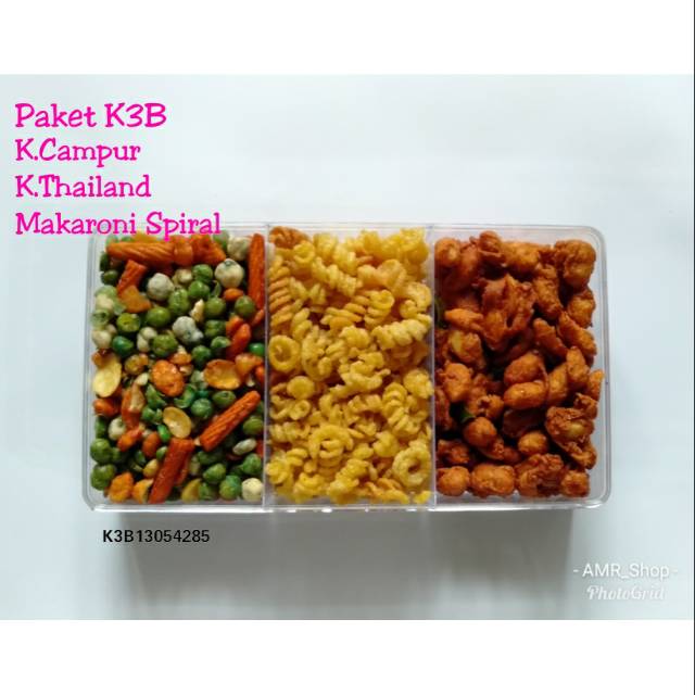 

Nut-Nut Tray Sekat 3 Paket K3B