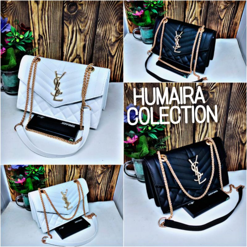 Tas Selempang Wanita//Tas Selempang Tali Rantai// Bordil YES LOVER Terbaru//Tas Wanita//Tas Selempang Kekinian