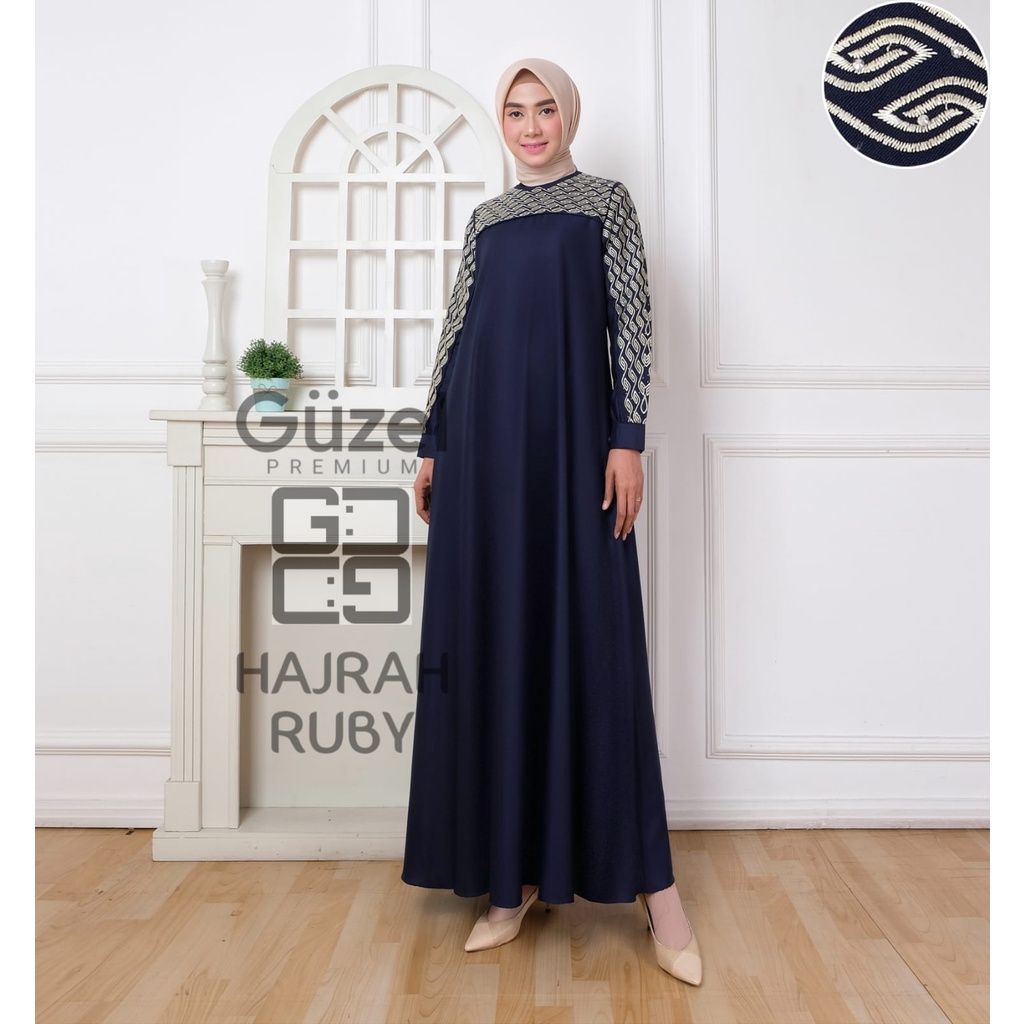 WILI MUSLIM / GAMIS HAJRAH RUBY PREMIUM TERBARU 2022 / BAHAN TOYOBO PREMIUM / FASHION MUSLIM / PAKAI