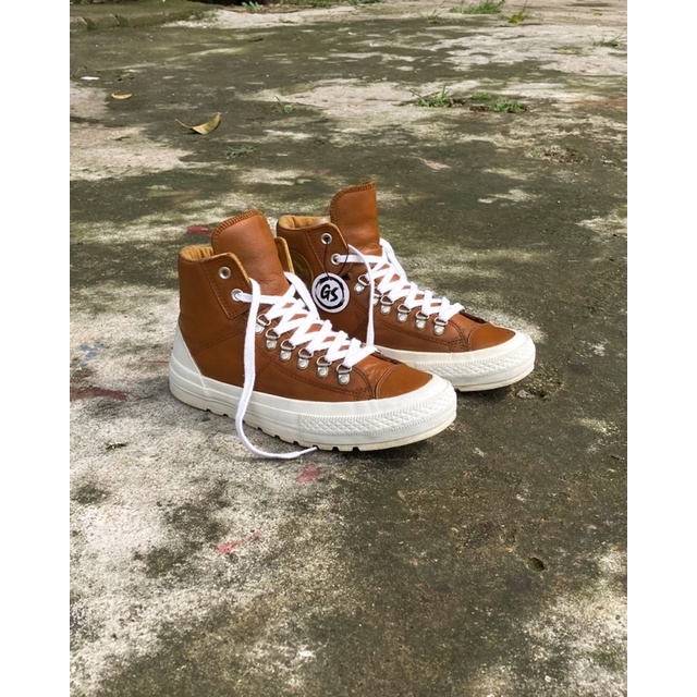 Converse CT HI Hiker Street Leather Brown