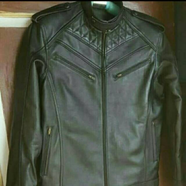 Jaket kulit asli kulit kambing